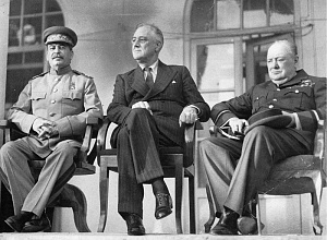 В этот день в г. Тегеране начала работу конференция руководителей СССР, США и Великобритании.